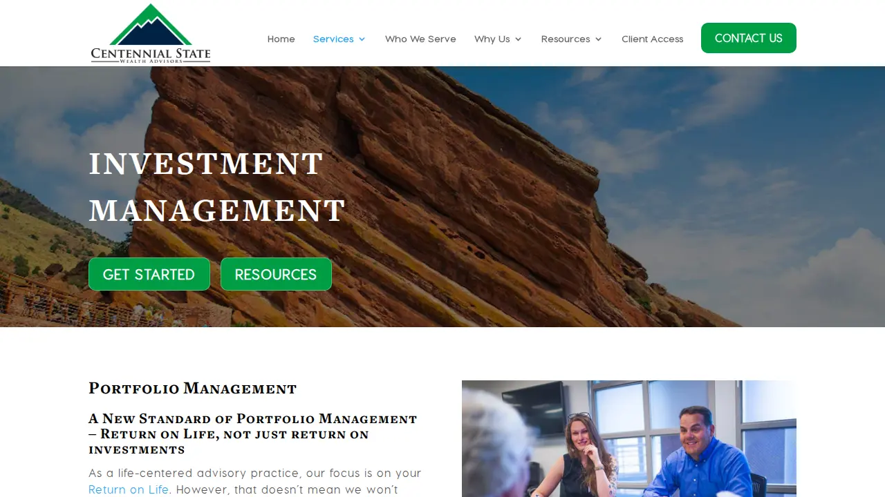 Centennial State Wealth Advisors, Doug Applegate, Raymond James page