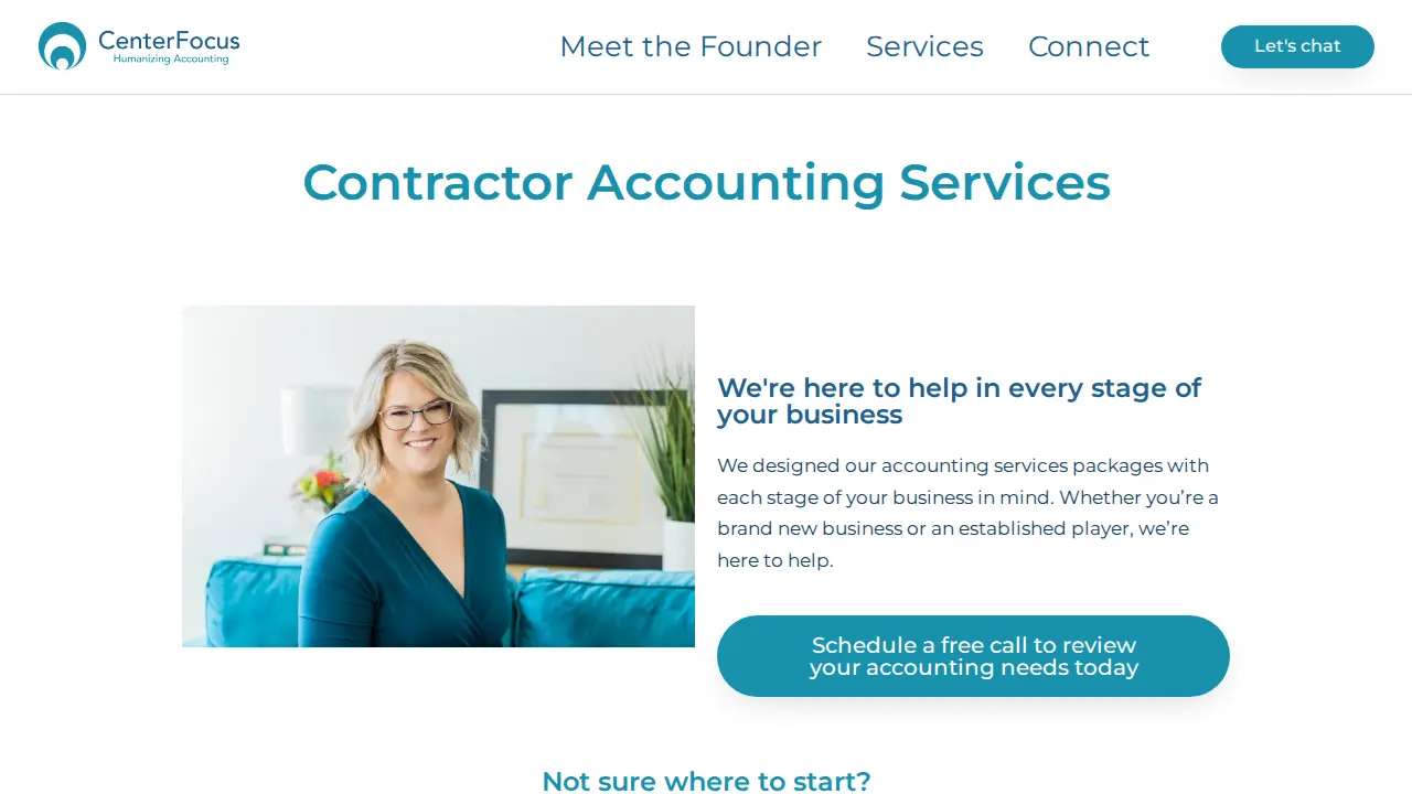 CenterFocus LLC page