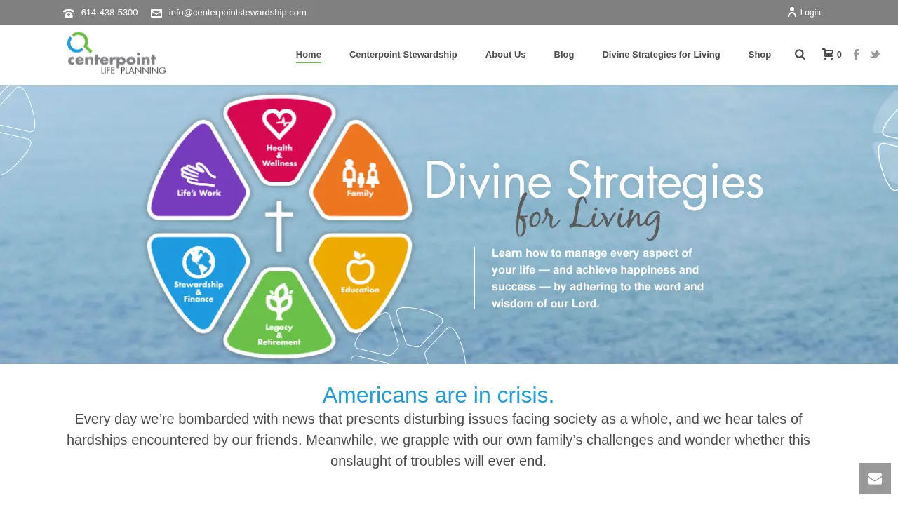 Centerpoint Life Planning page