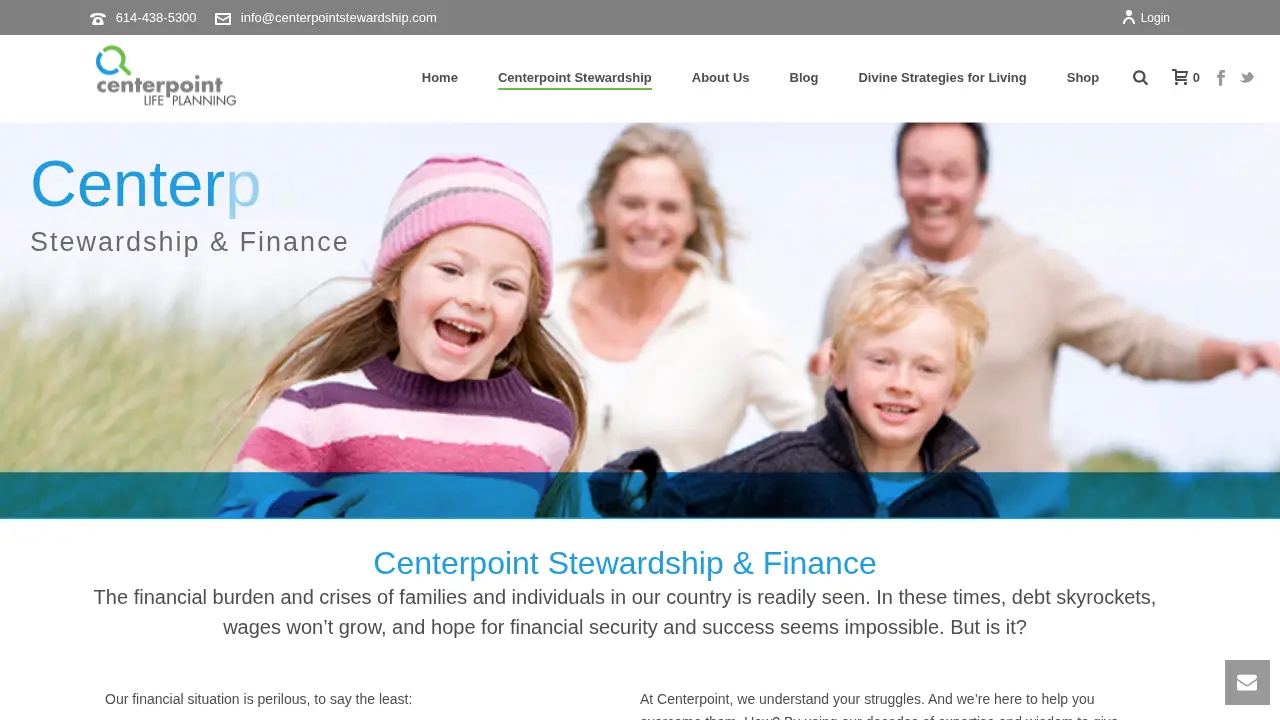 Centerpoint Life Planning page