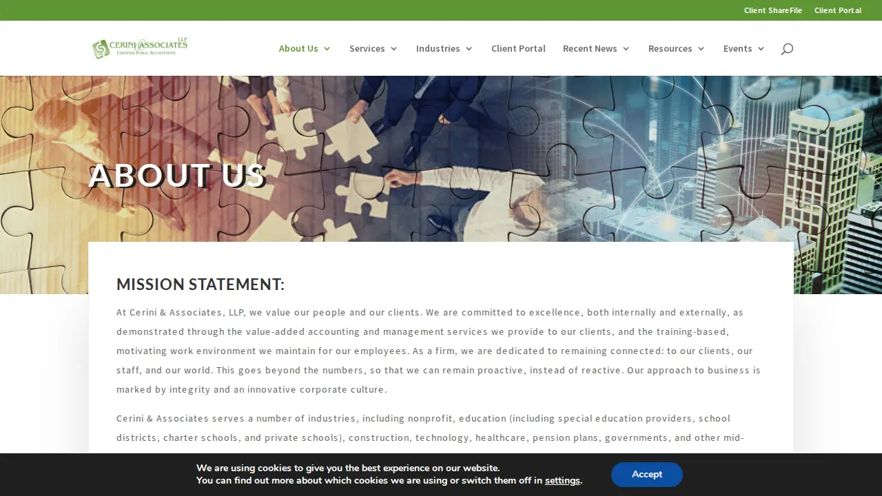 Cerini & Associates, LLP page