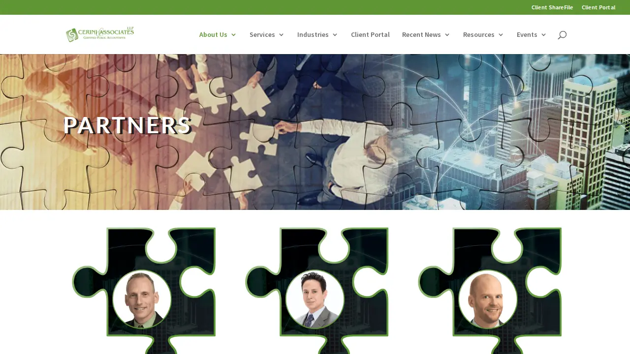 Cerini & Associates, LLP page