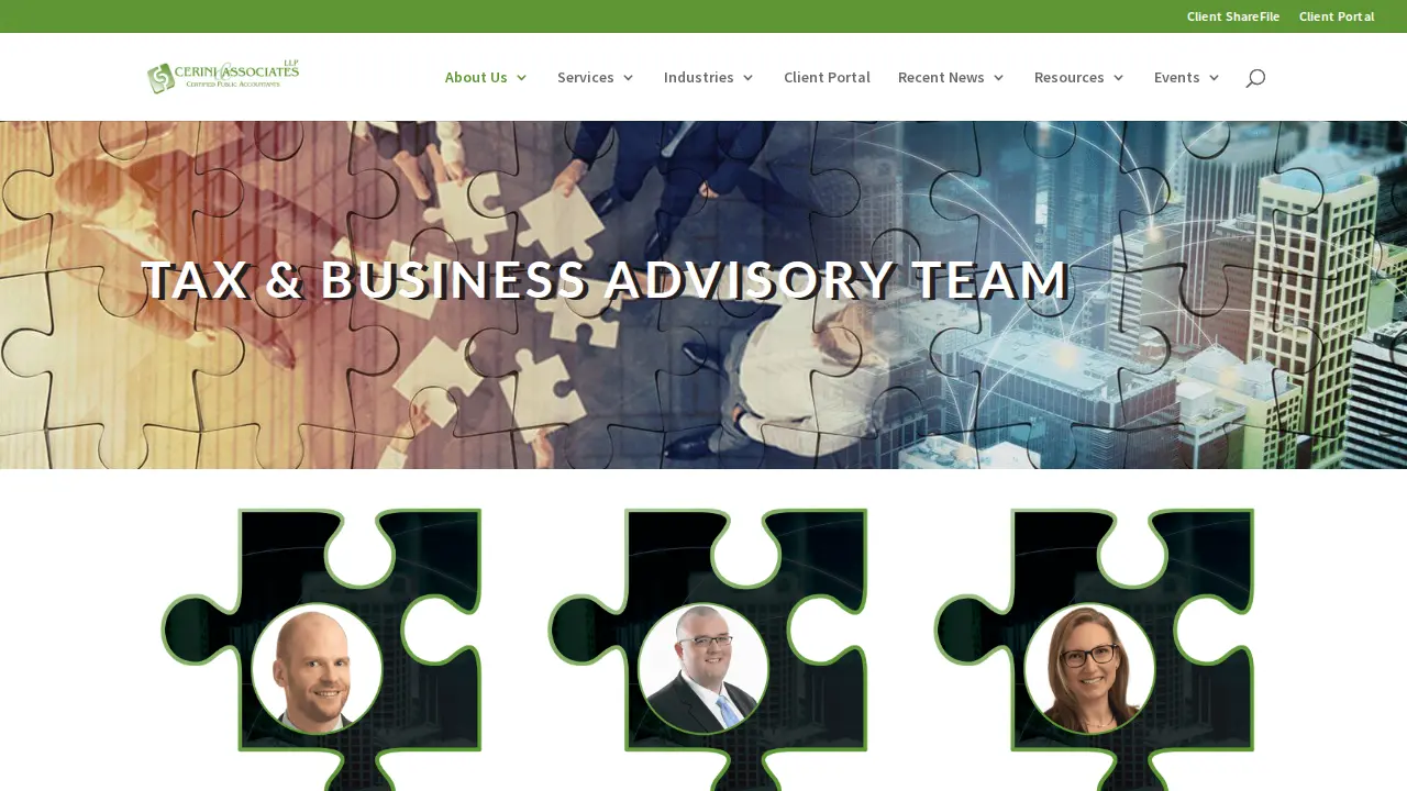 Cerini & Associates, LLP page