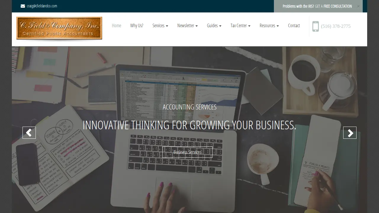 C. Field & Company, Inc. page