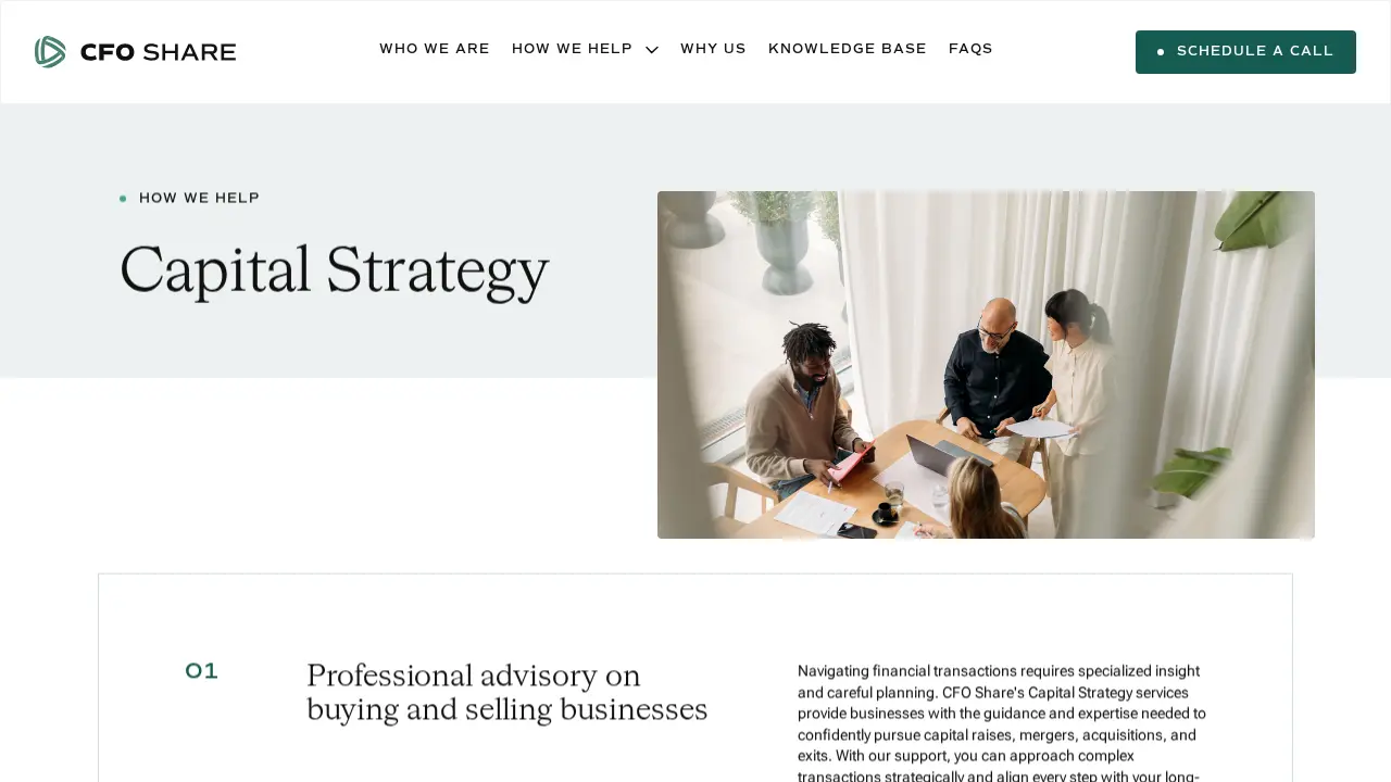 CFOshare page