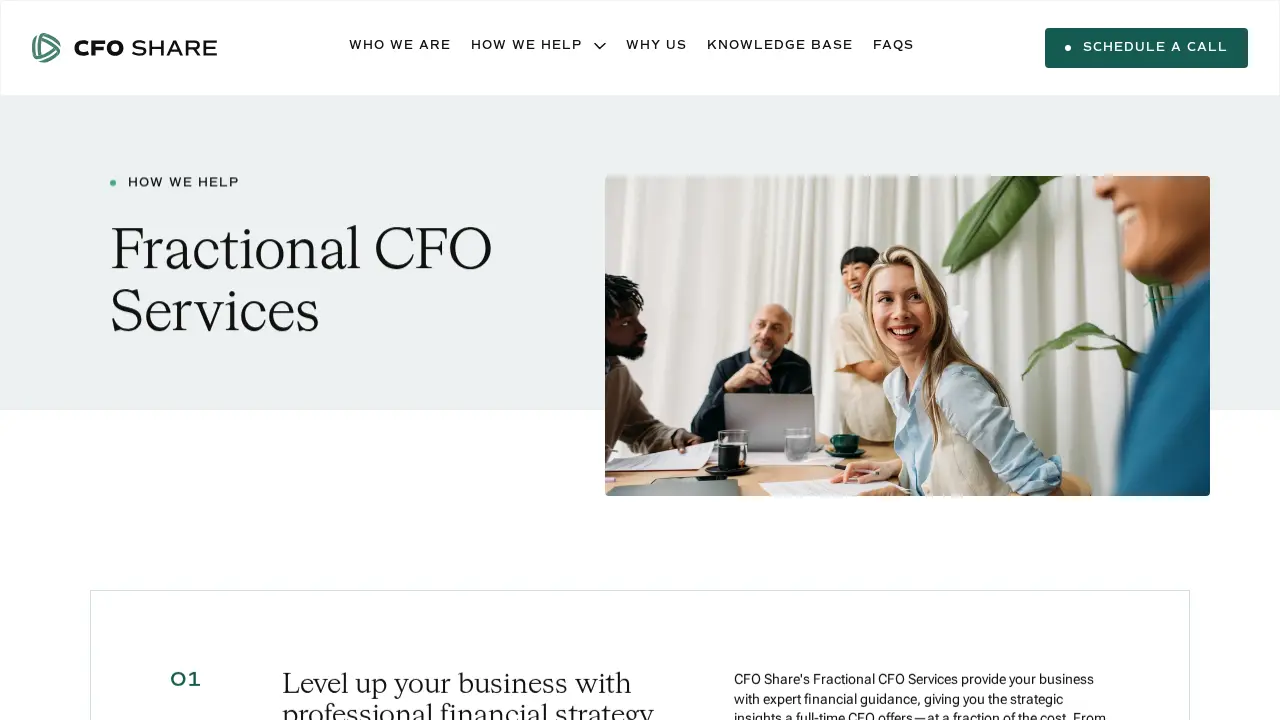 CFOshare page