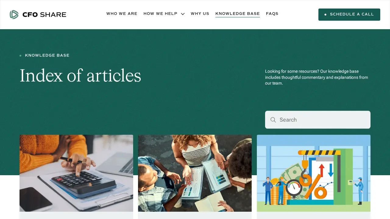 CFOshare page