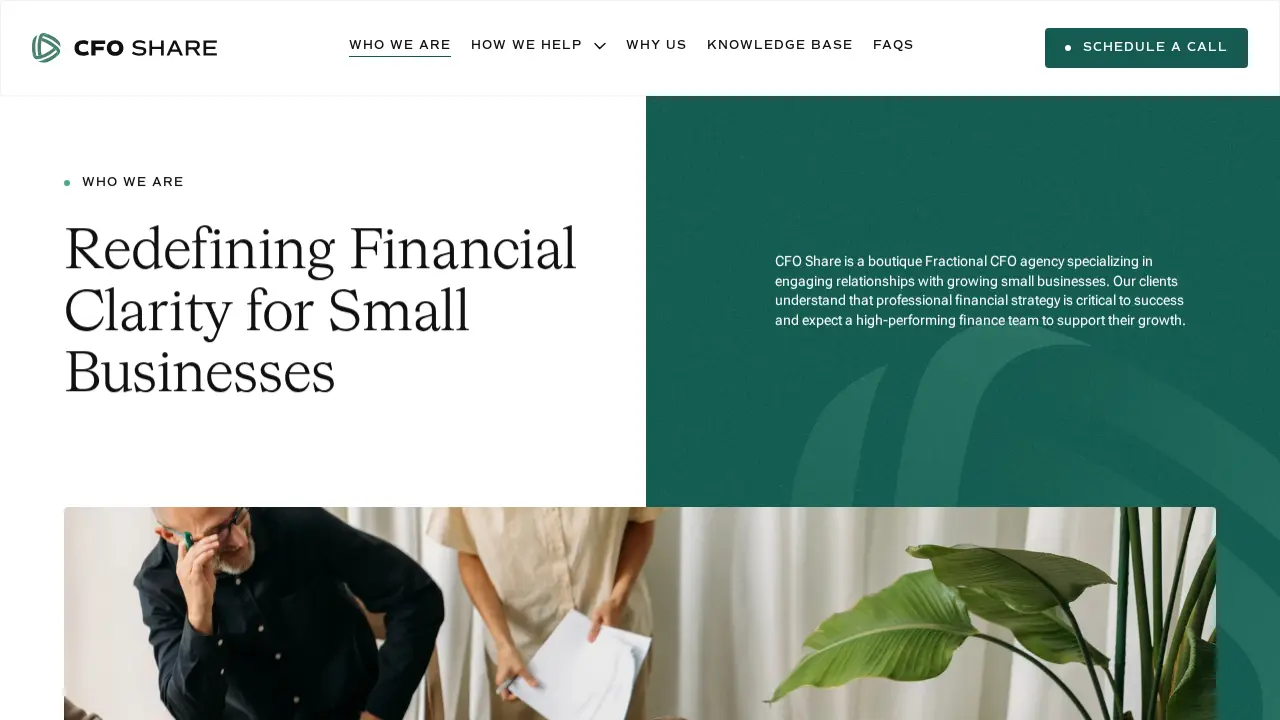 CFOshare page