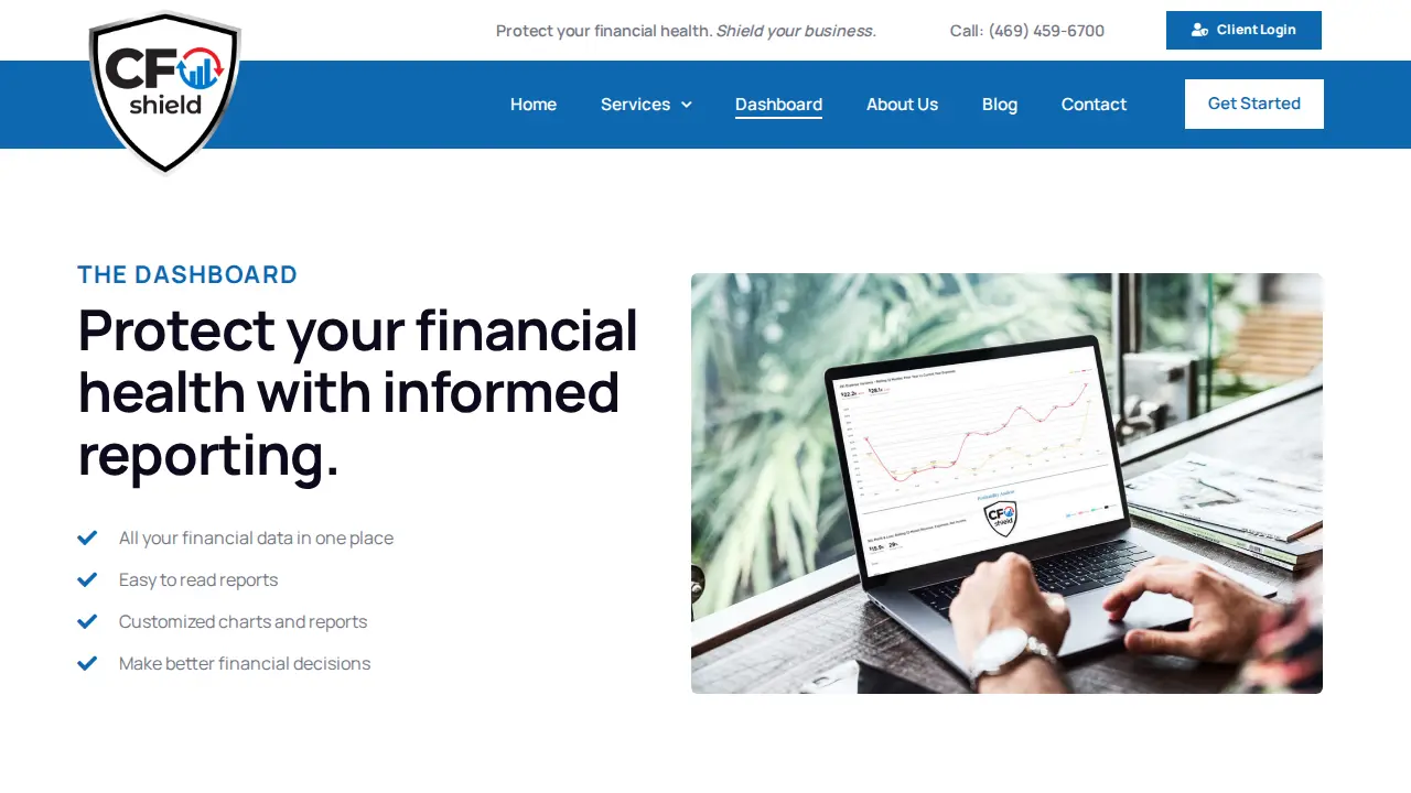 CFO Shield page