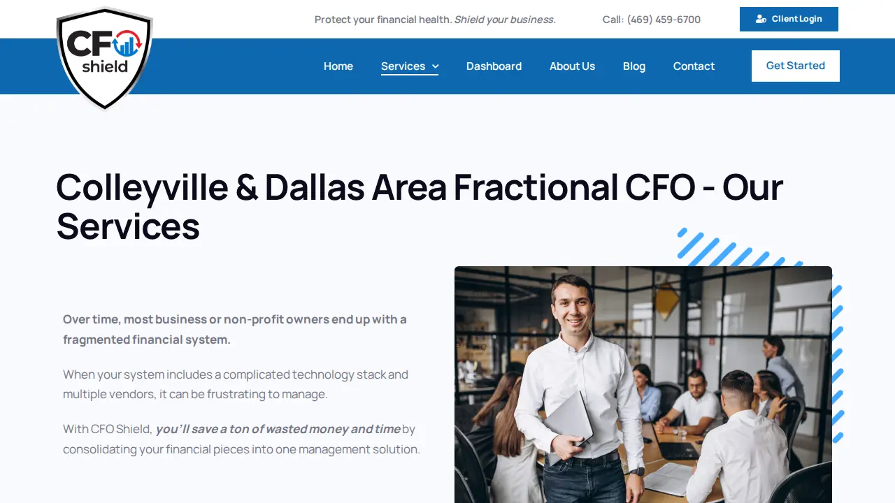 CFO Shield page