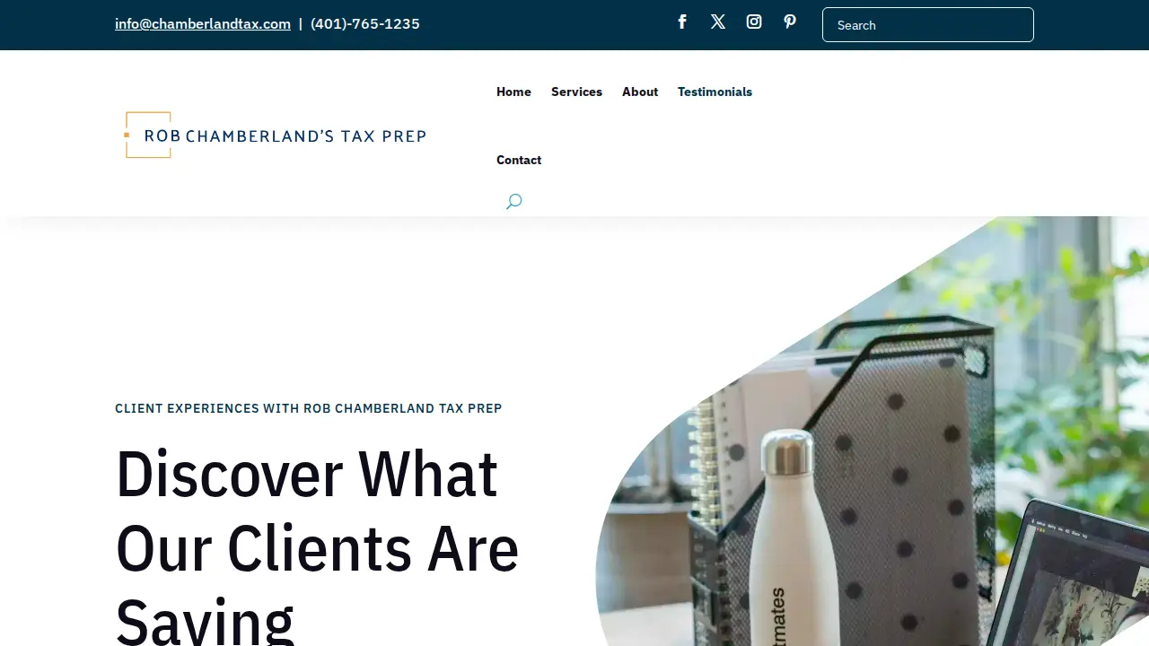 Chamberland Business Accounting page