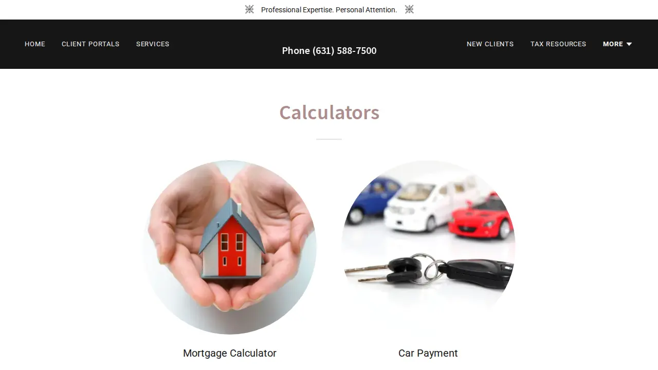 Charles E. Marchese, CPA page