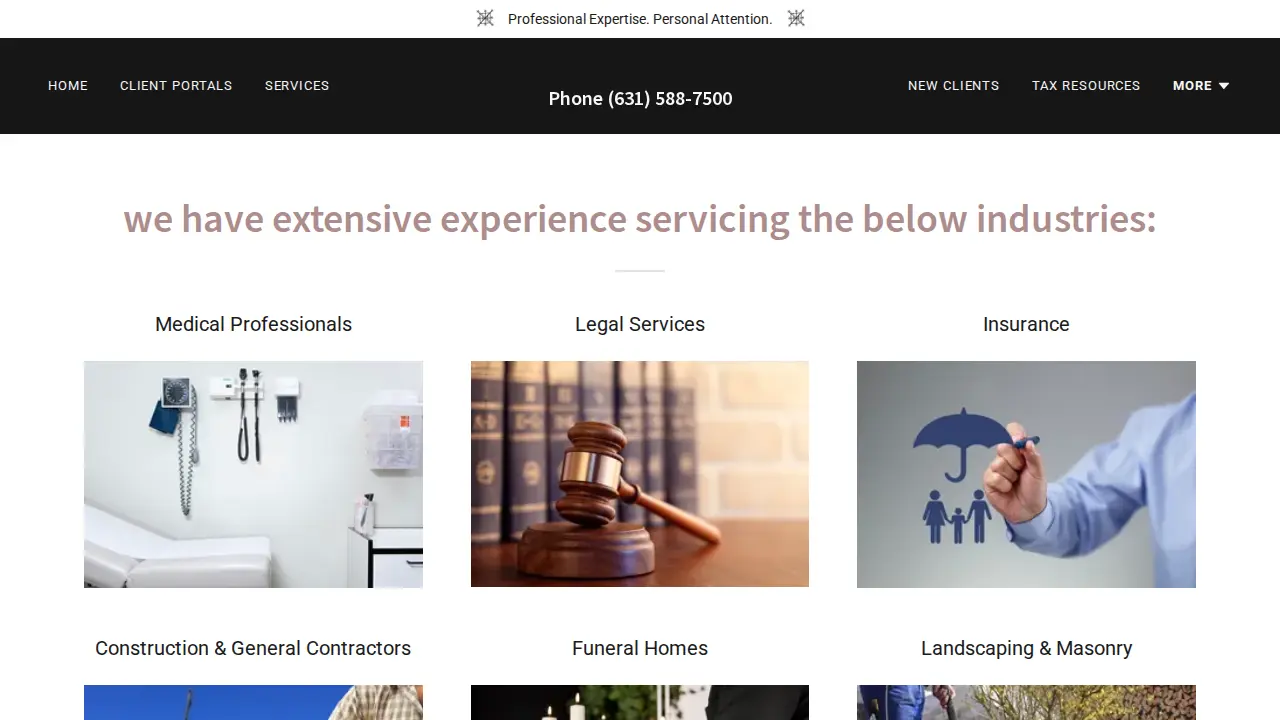 Charles E. Marchese, CPA page
