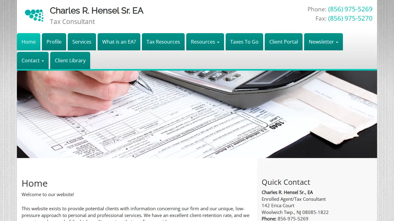 Charles Hensel Sr Tax Consulta