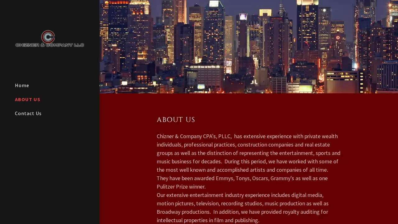 Chizner & Company, CPA's LLC page