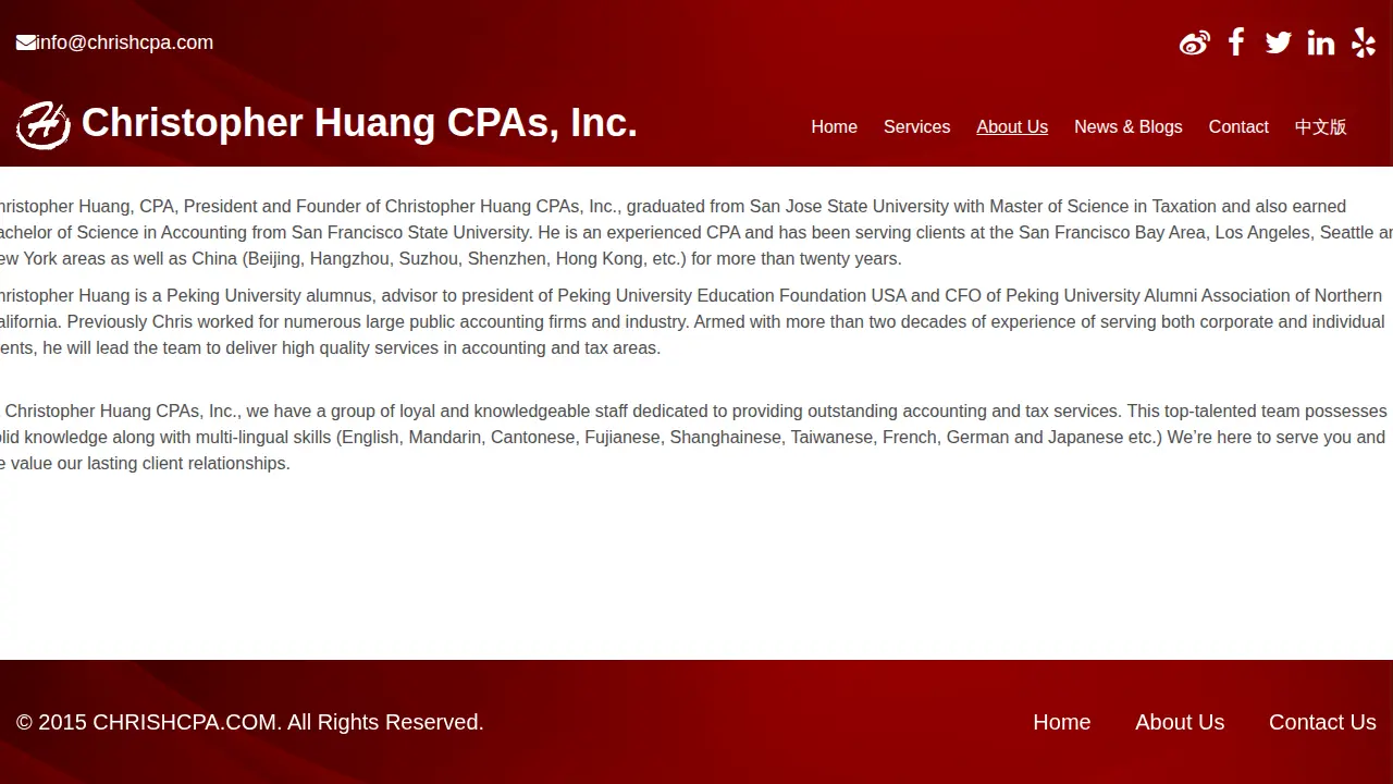 Huang Christopher CPA page