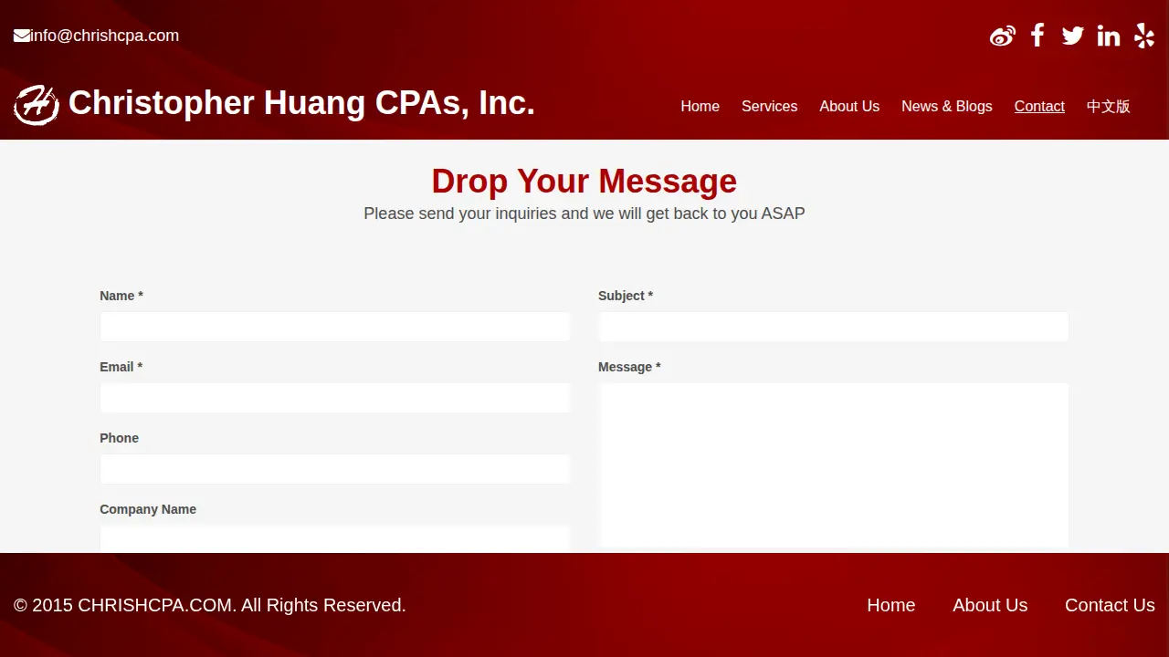 Huang Christopher CPA page