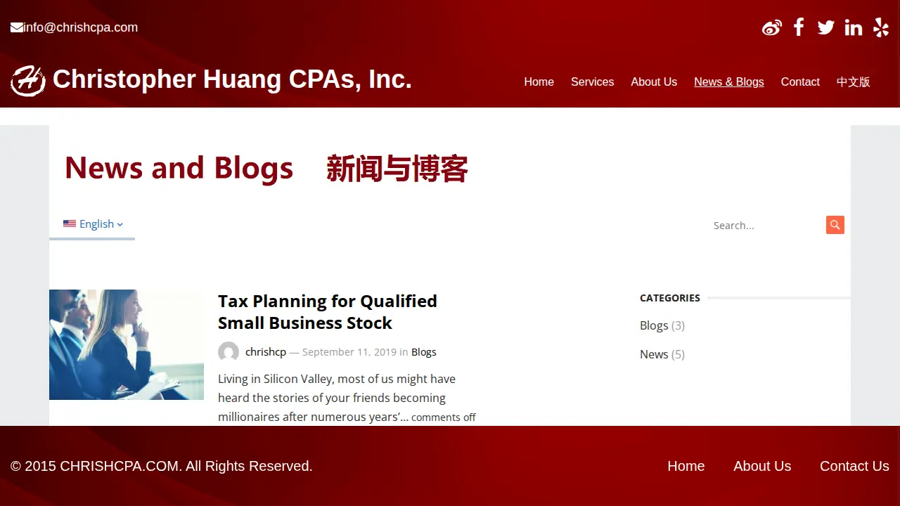 Huang Christopher CPA page