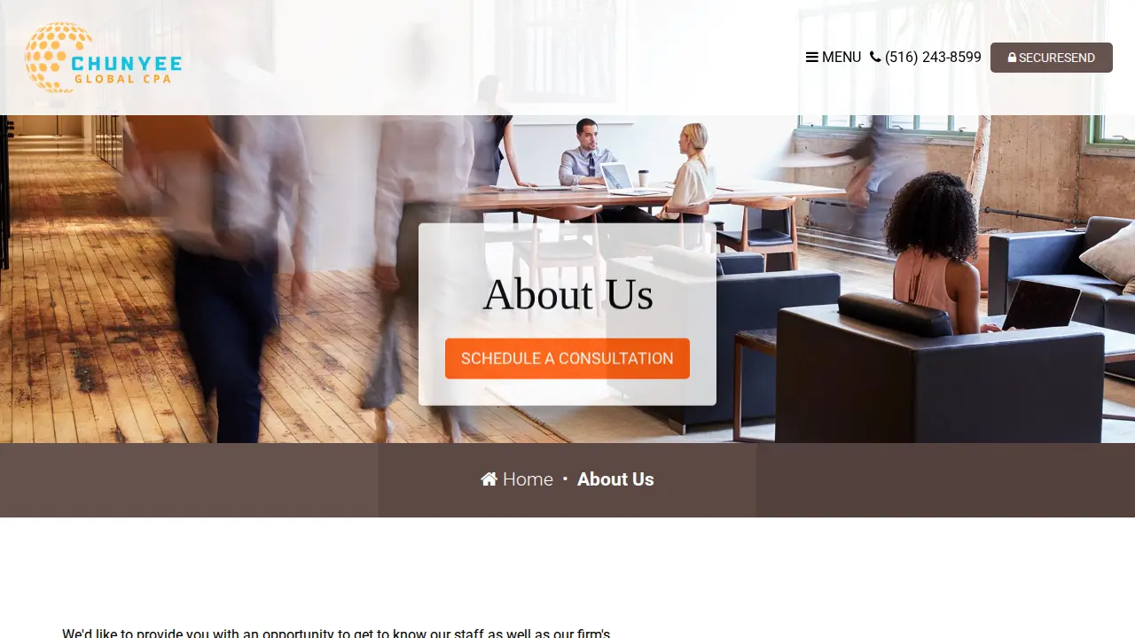 Chunyee Global CPA page