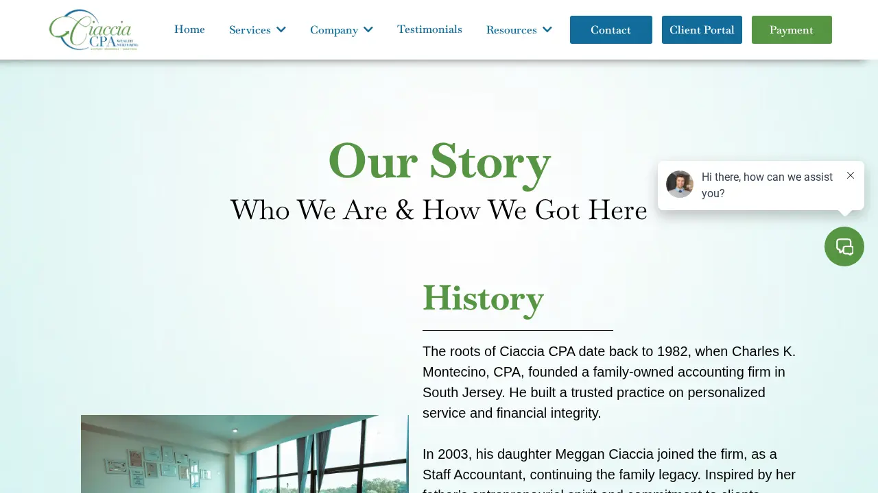 Ciaccia CPA page