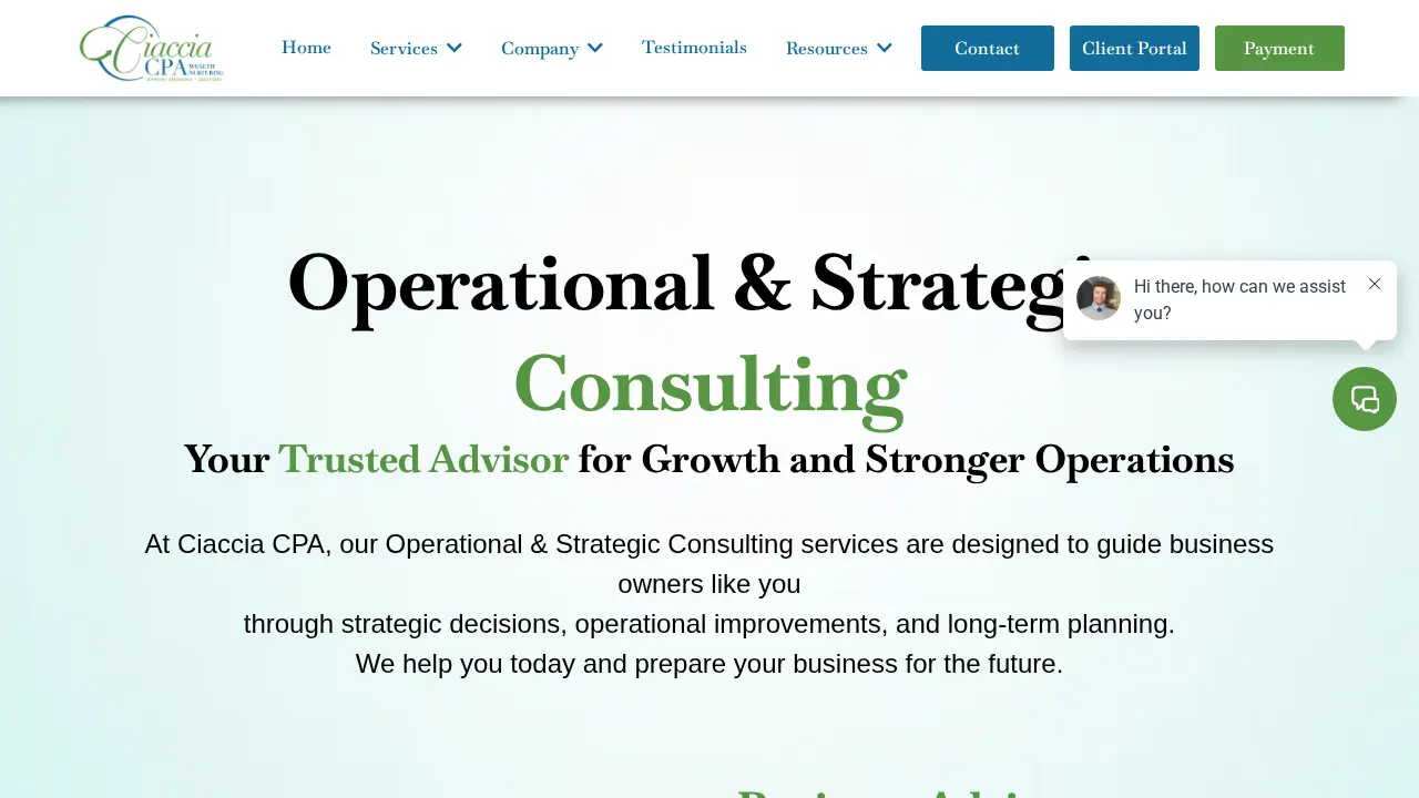 Ciaccia CPA page