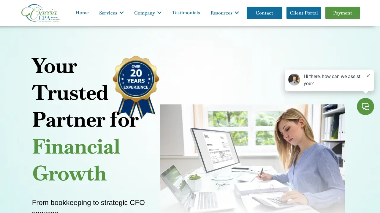 Ciaccia CPA page