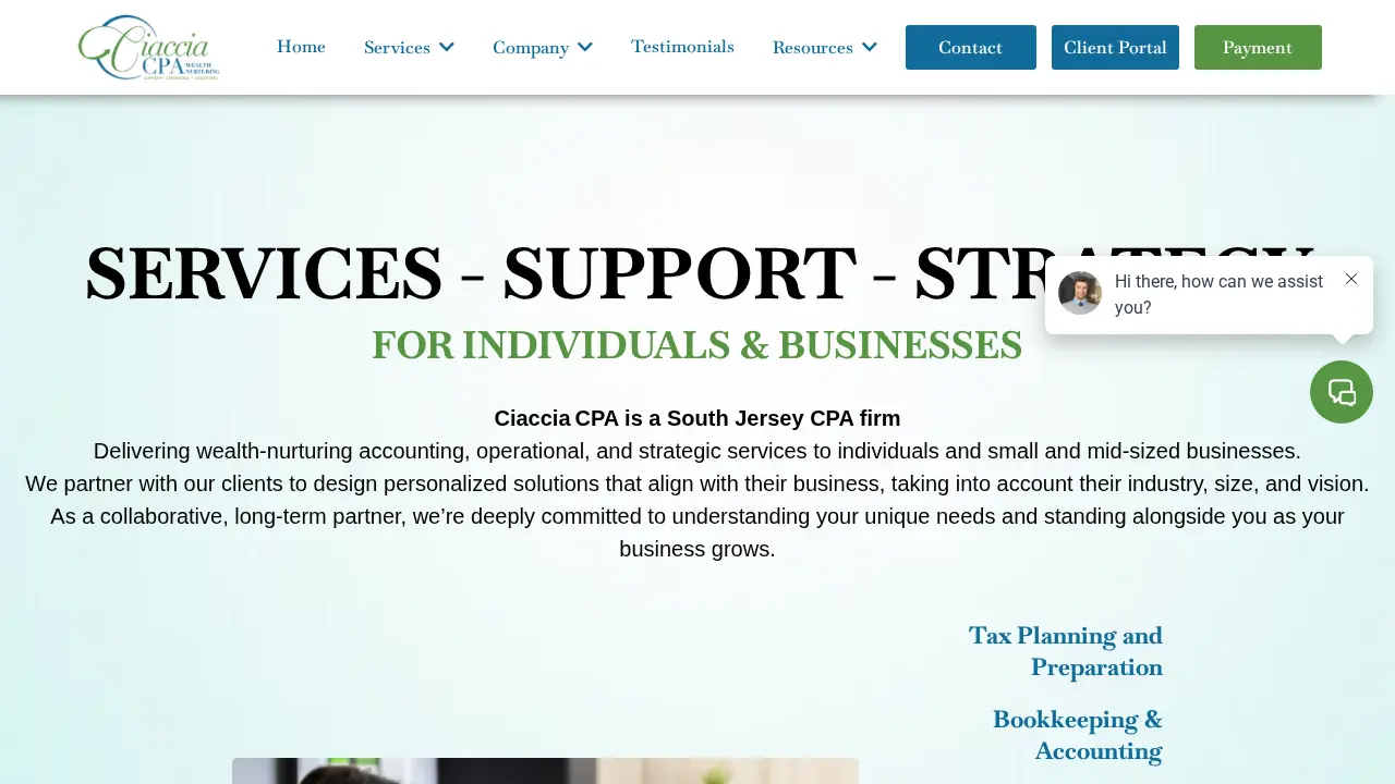 Ciaccia CPA page