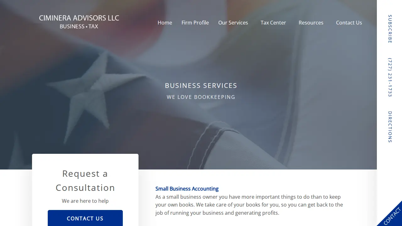 Ciminera Advisors LLC page