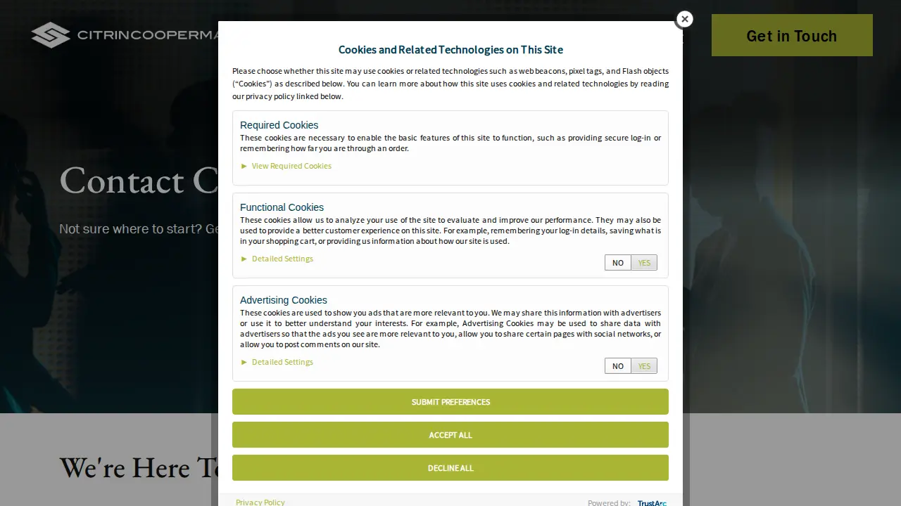 Citrin Cooperman page