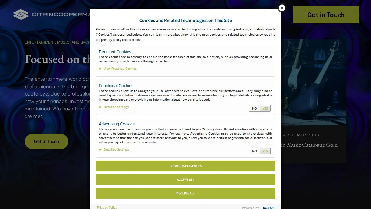 Citrin Cooperman page