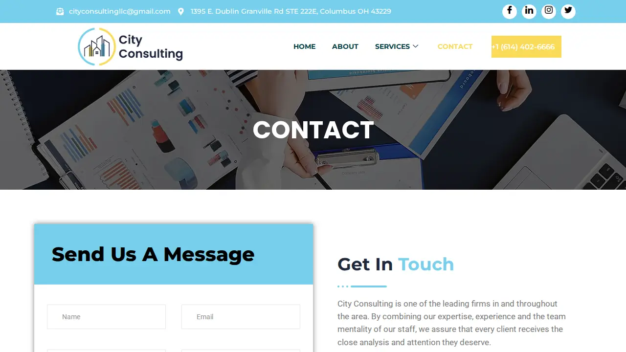City Consulting page