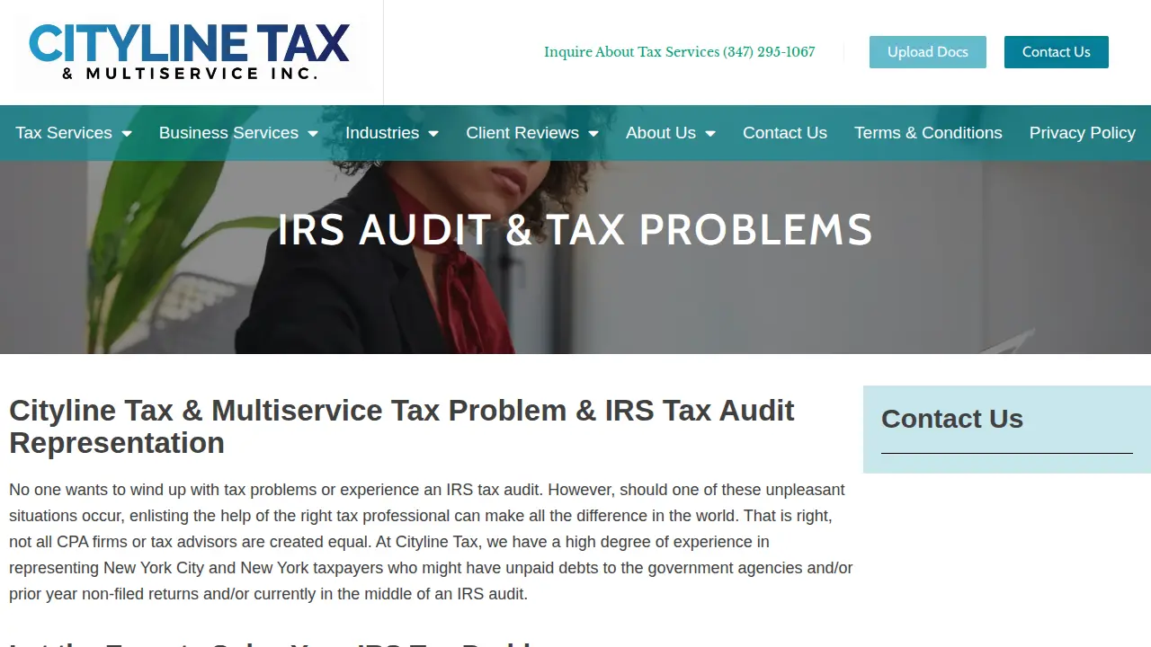 Cityline Tax & Multiservices Inc page