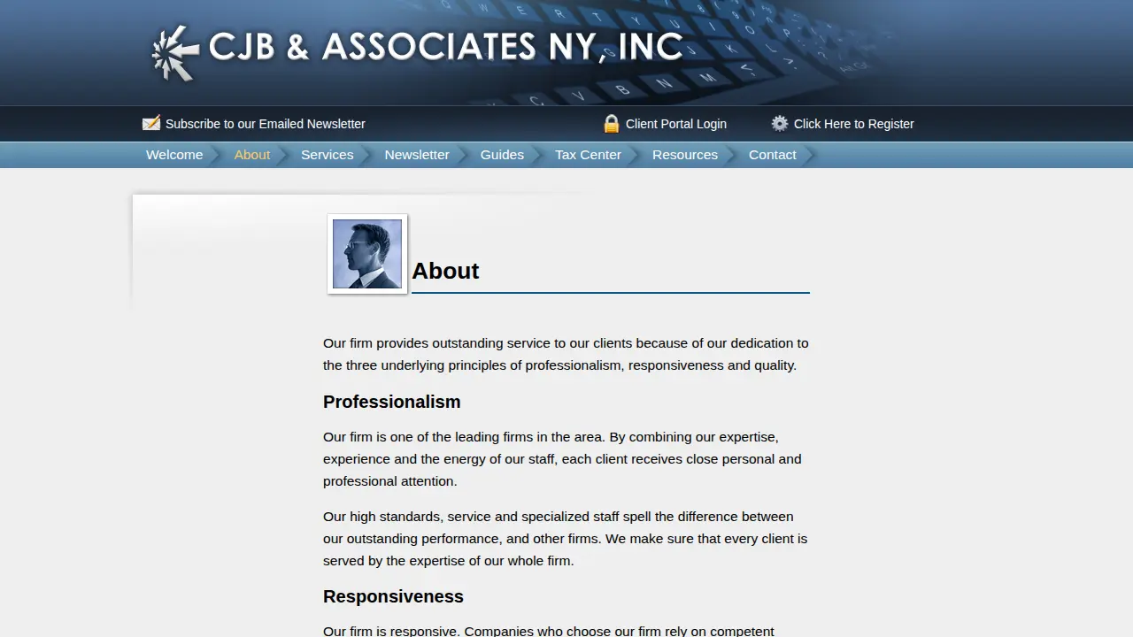 UNIONDALE, FL CPA / CJB & ASSOCIATES, INC. page