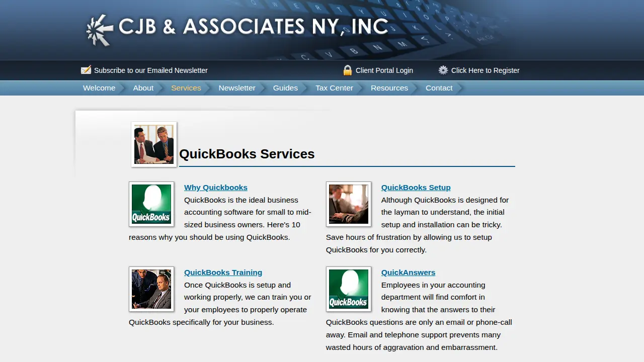 UNIONDALE, FL CPA / CJB & ASSOCIATES, INC. page