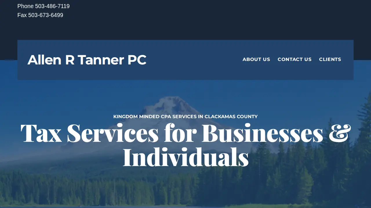 Allen R Tanner PC