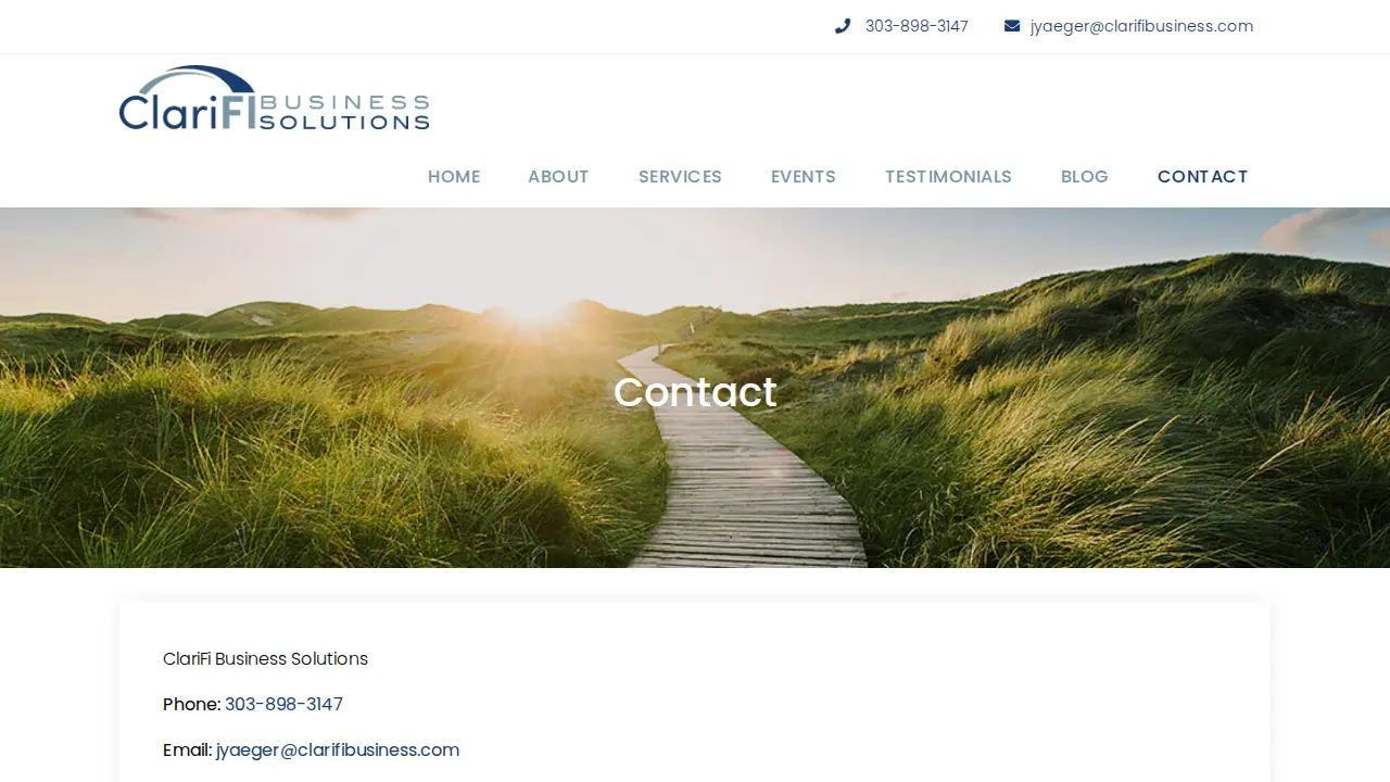 Clarifi Business Solutions, LLC page