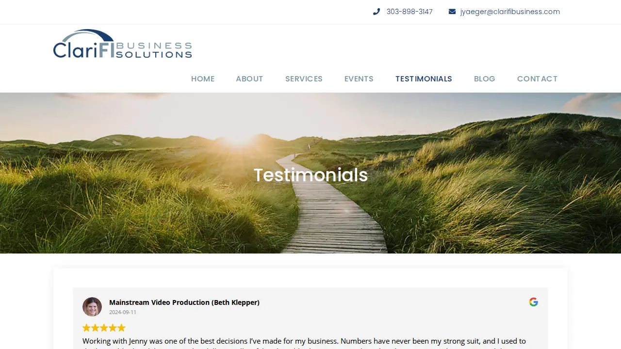 Clarifi Business Solutions, LLC page
