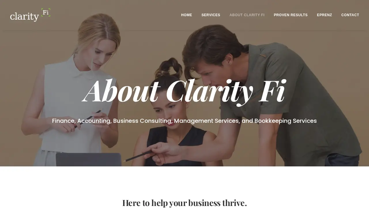 Clarity FI, LLC page