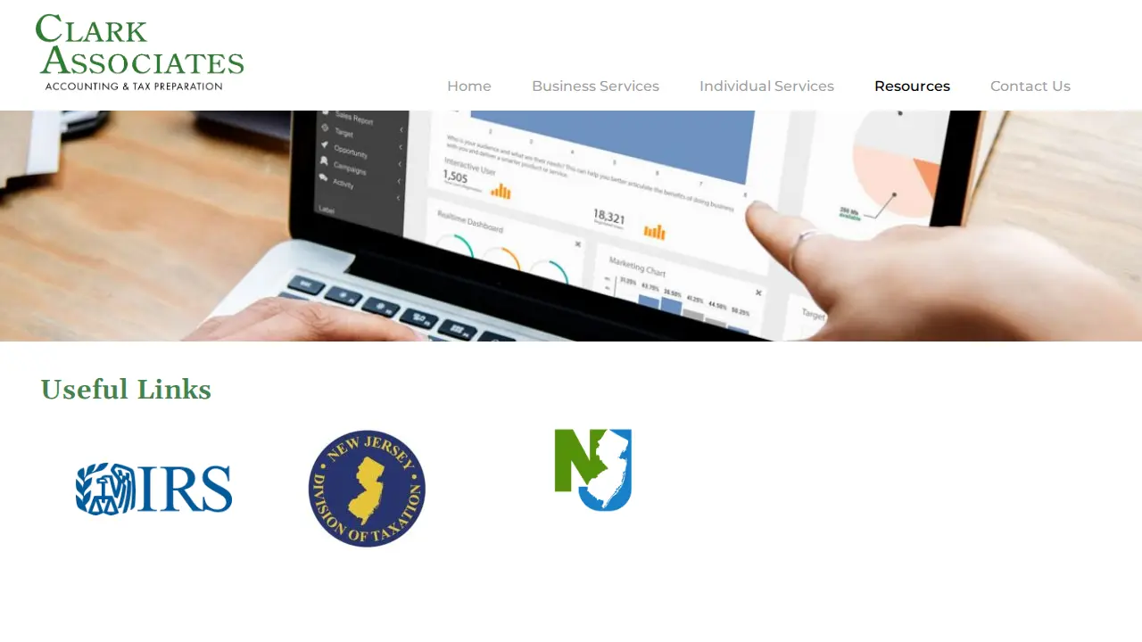 Clark Associates page