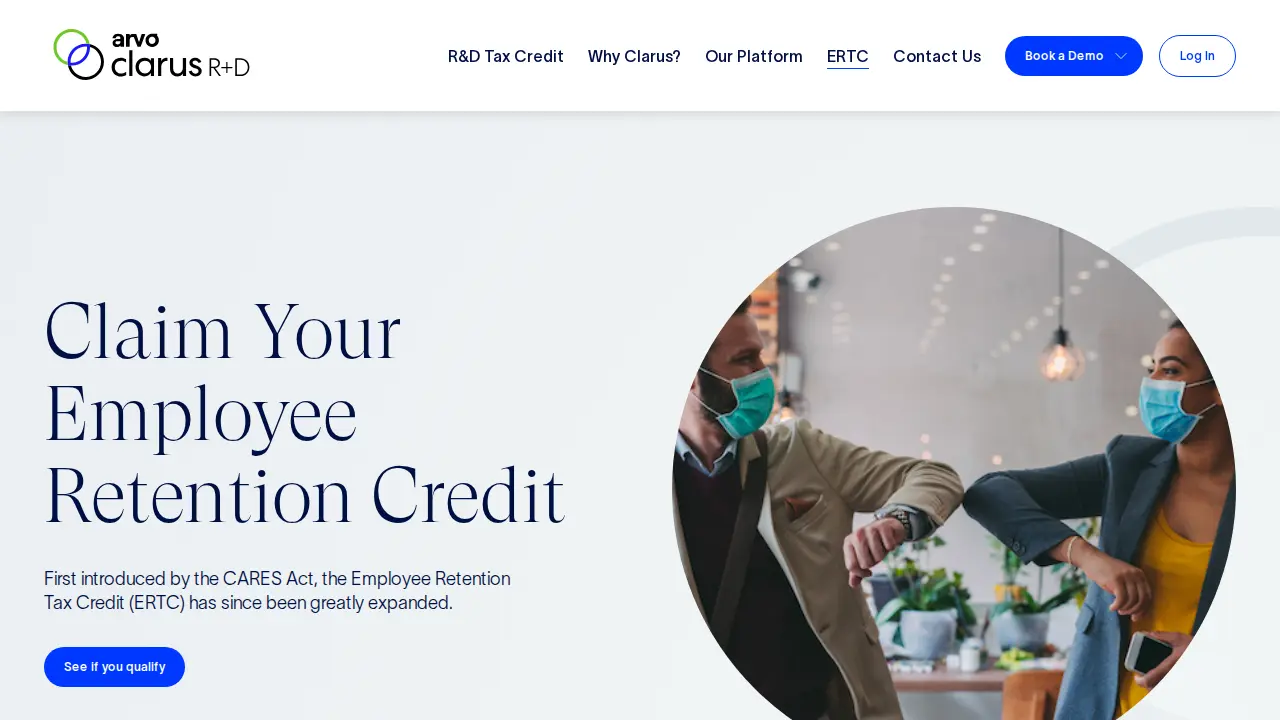 Clarus R+D page