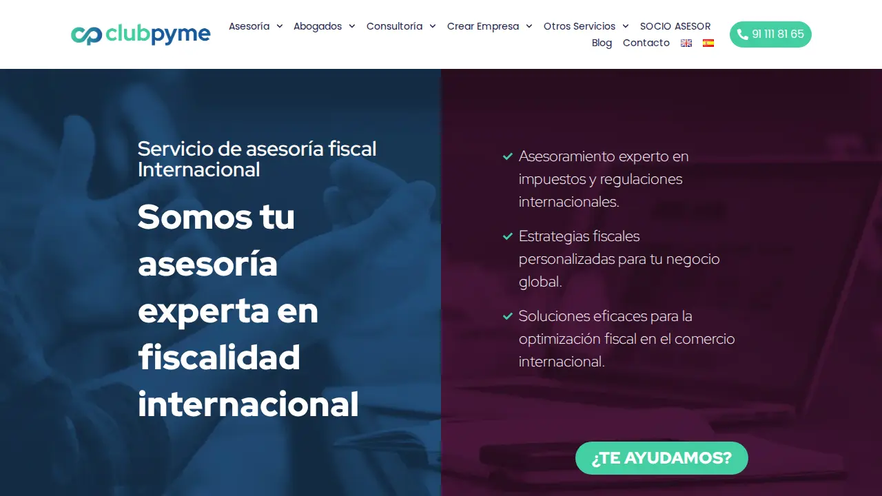 Club de la Pyme page