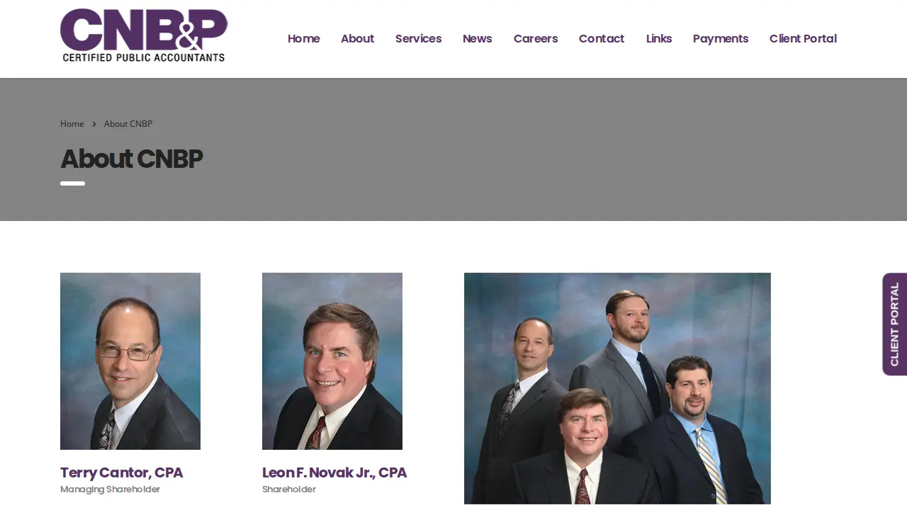Cantor Novak Beaver & Pike, PC page