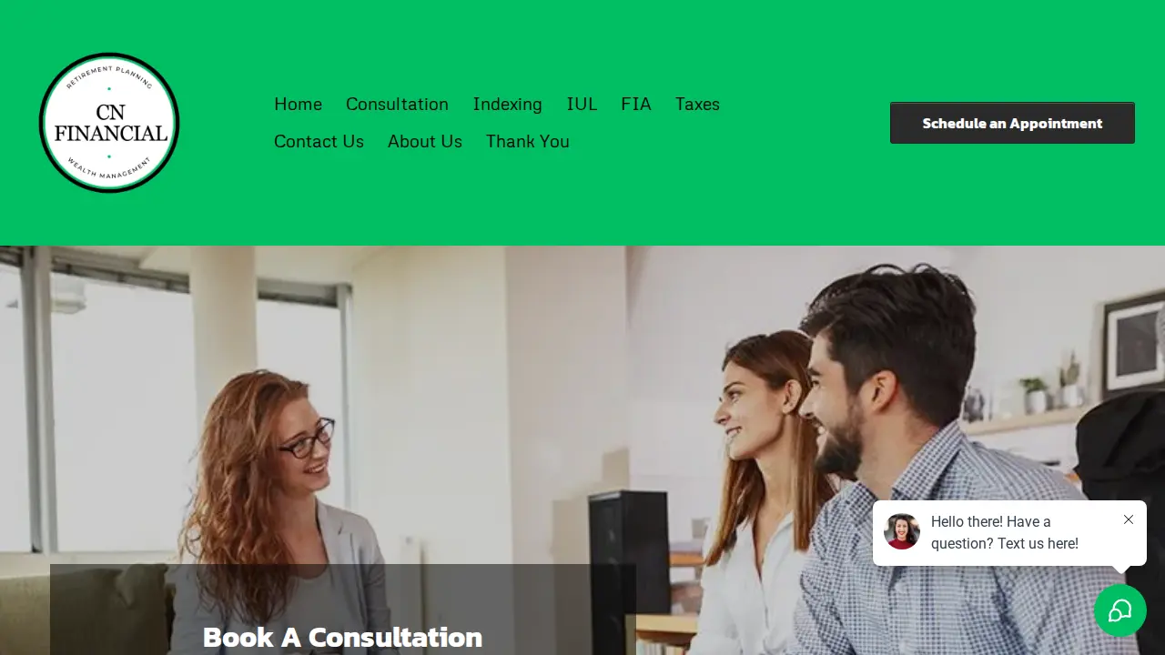 CN Financial page