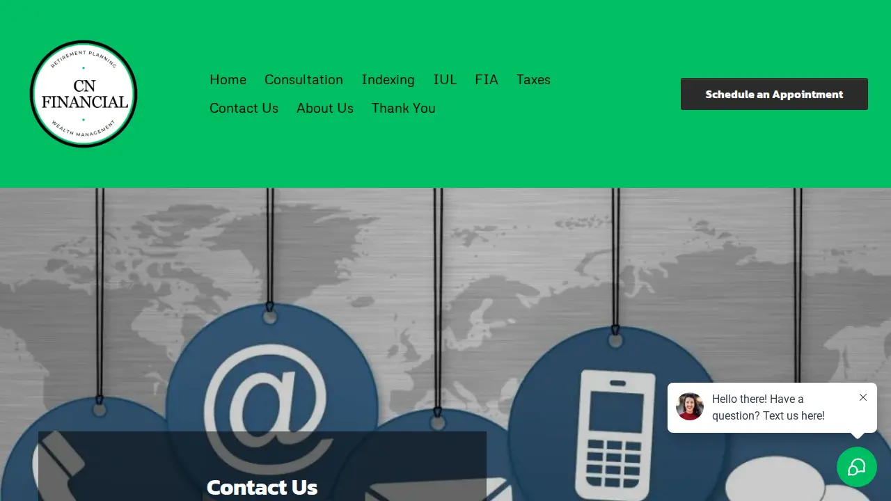 CN Financial page