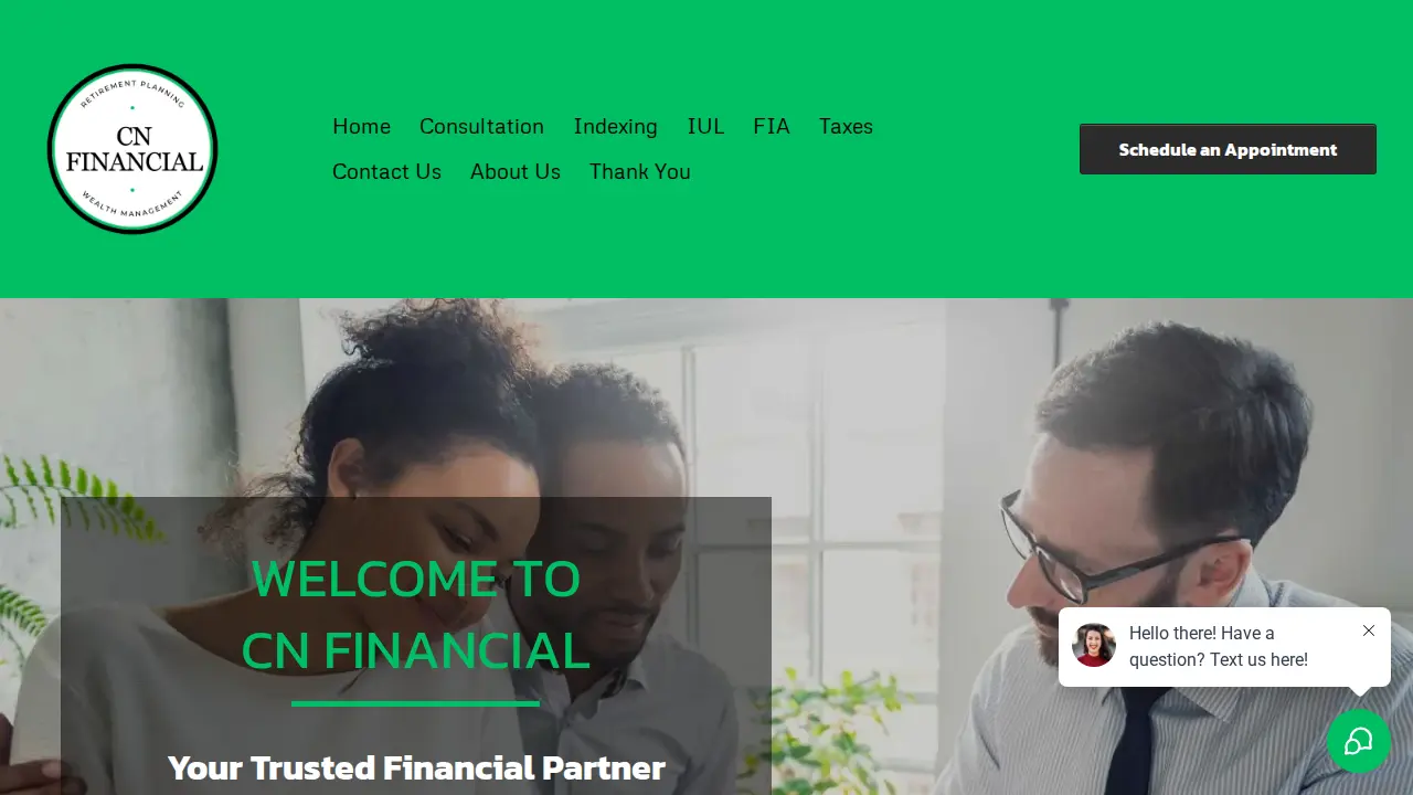 CN Financial page