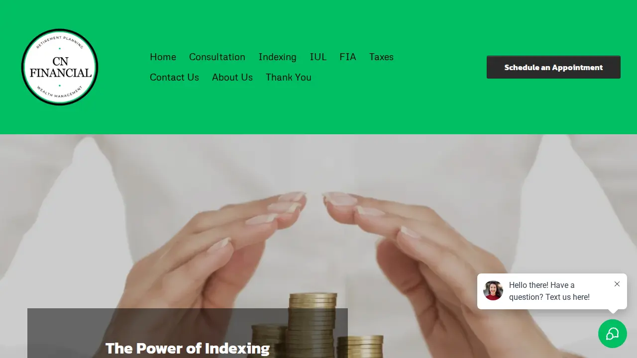 CN Financial page