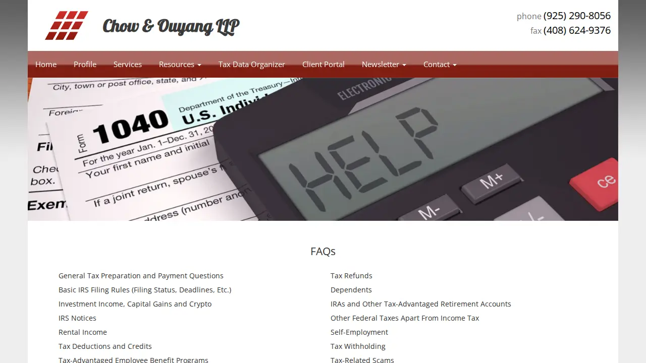 Chow & Ouyang LLP page