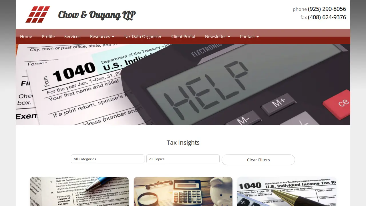Chow & Ouyang LLP page