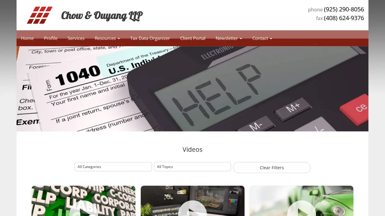Chow & Ouyang LLP page