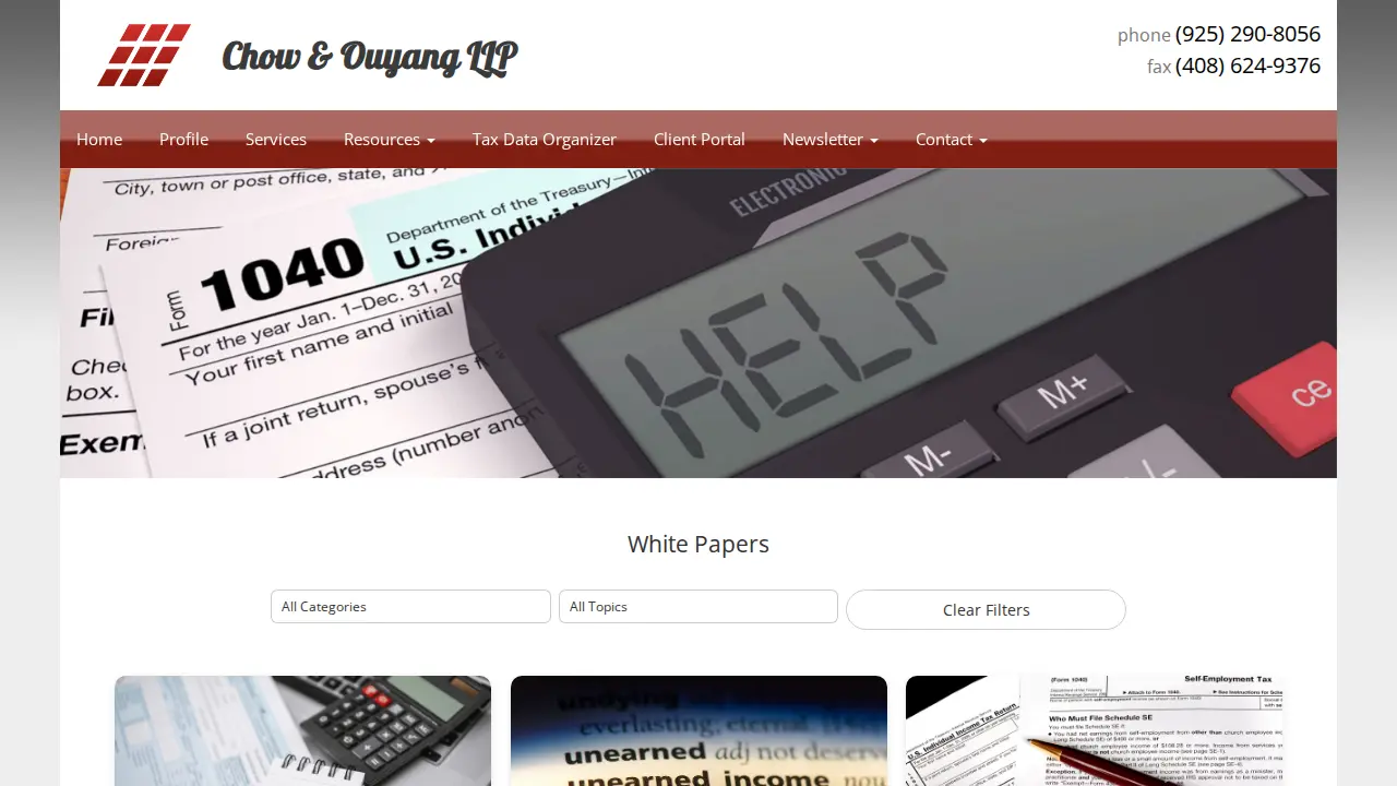 Chow & Ouyang LLP page